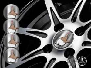Rim decals High-End Style Custom Dome Stickers